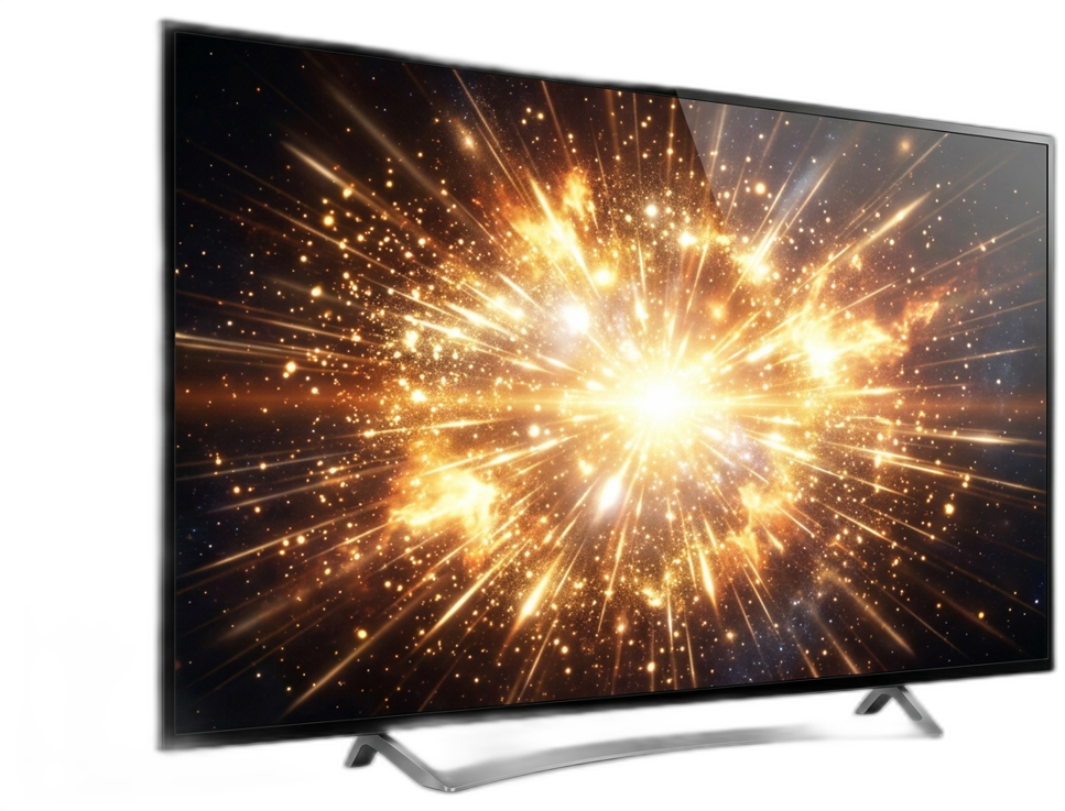 1 Televisor de 65" Pulgadas